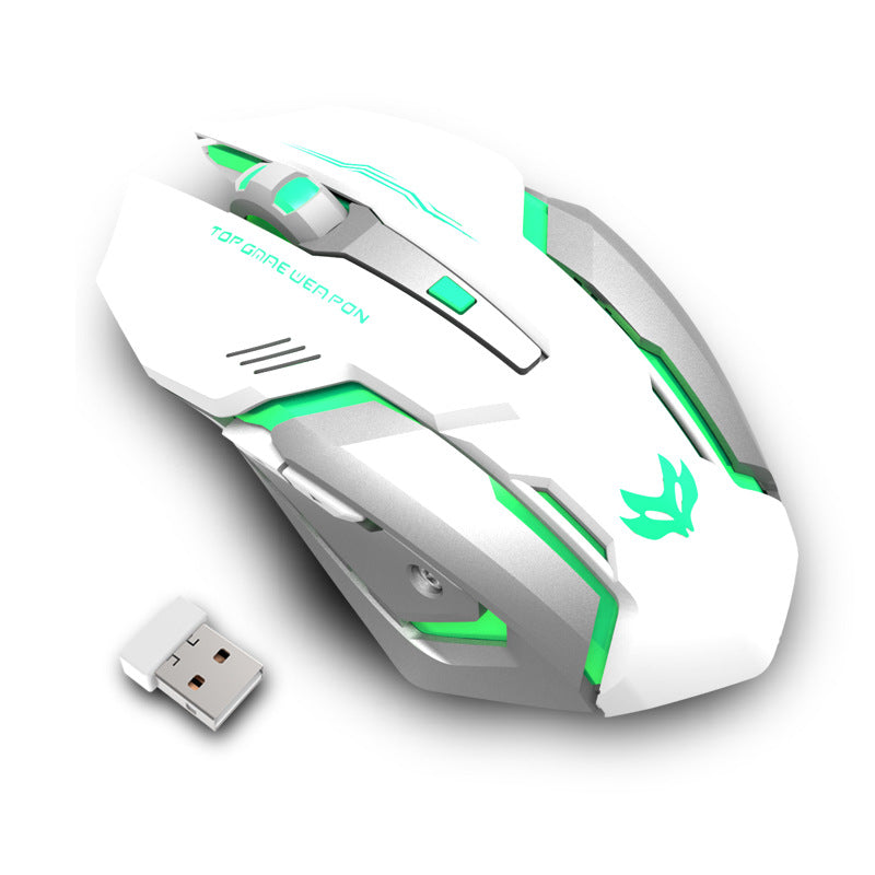 Silent Wireless Gaming Mouse