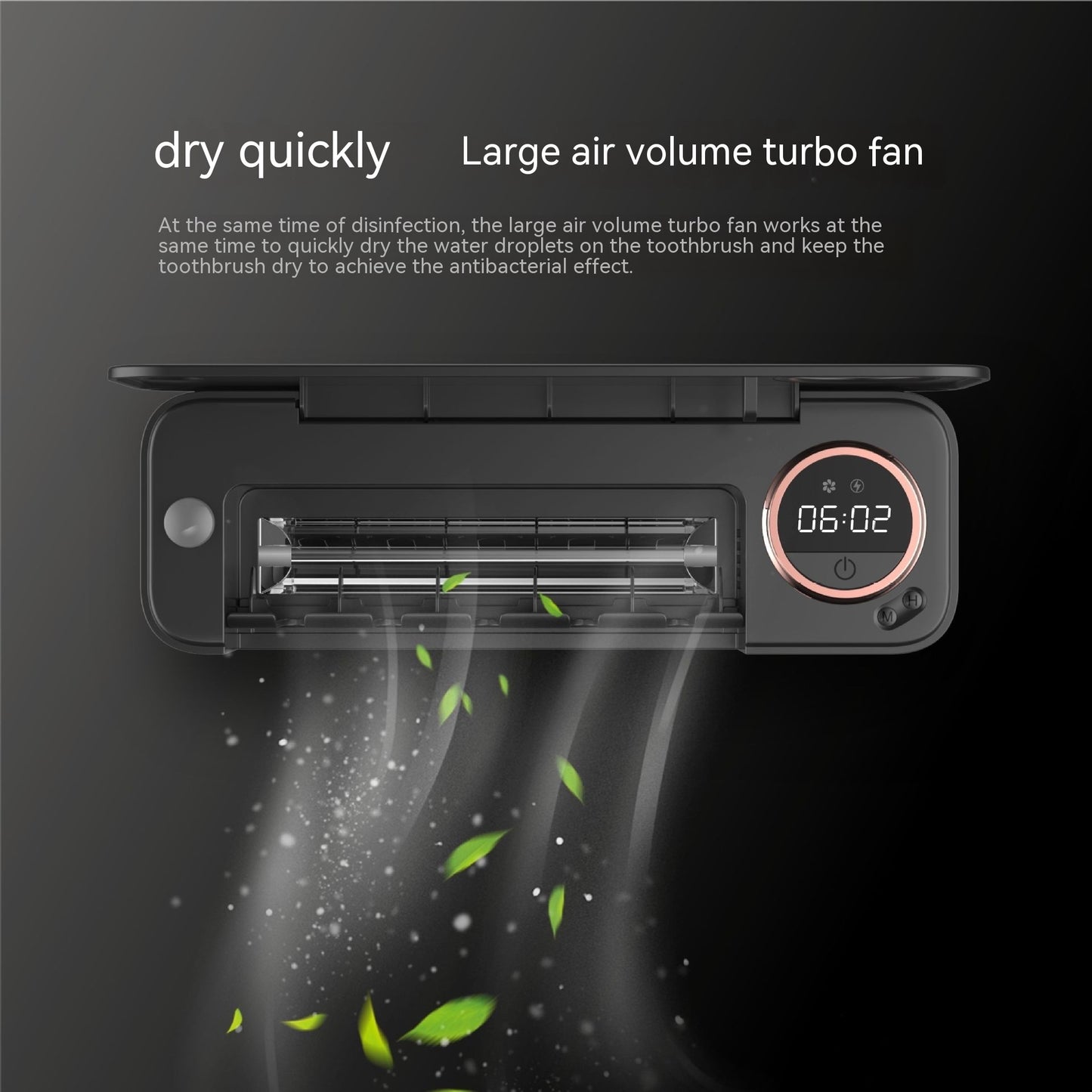 Smart UV Toothbrush Sterilizer