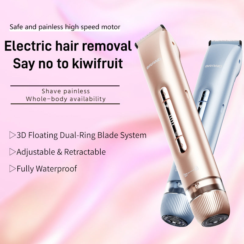 2 In 1 Hair Removal Epilator USB Rechargeable Trimmer
