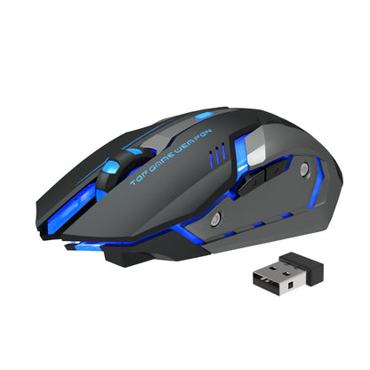 Silent Wireless Gaming Mouse