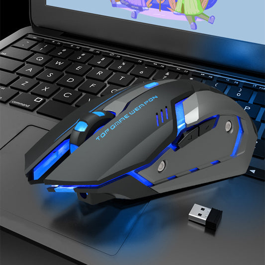 Silent Wireless Gaming Mouse